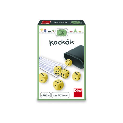 Utazó játék - kockák