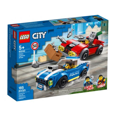 LEGO City Rendőrségi letartóztatás az országúton 60242