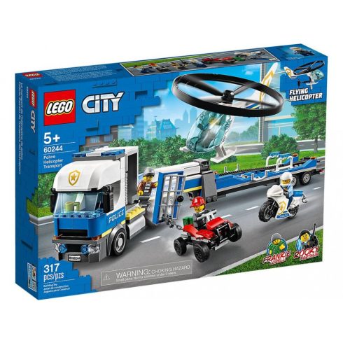 LEGO City Rendőrségi helikopteres szállítás 60244