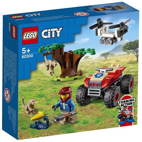 Lego City - Wildlife Vadvilági ATV mentőjármű - 60300