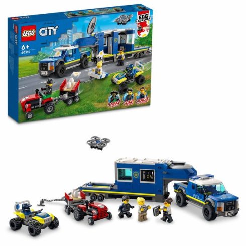 Lego City - Police Rendőrségi mobil parancsnoki kamion - 60315