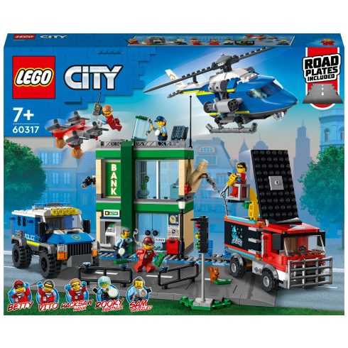 Lego City - Police Rendőrségi üldözés a banknál - 60317