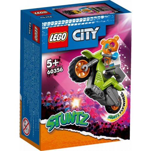 LEGO City - Kaszkadőr járgány és tűzgyűrű kihívás - 60356