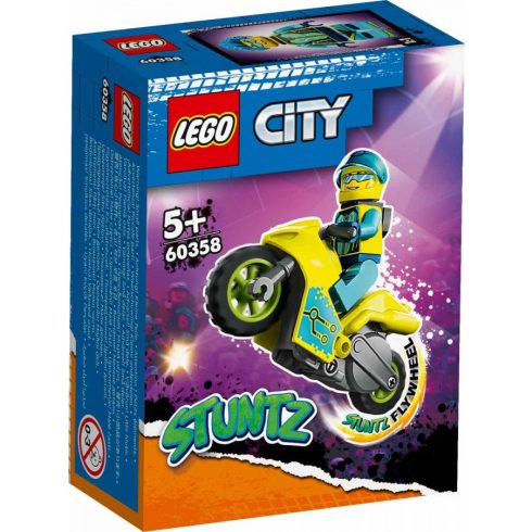 LEGO City - Csont nélkül - kaszkadőr rámpa kihívás - 60358