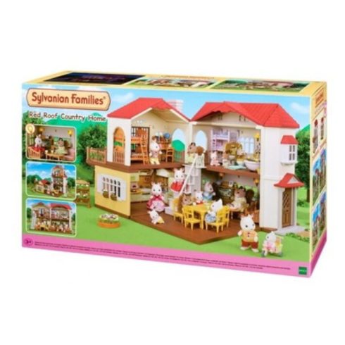 Sylvanian Families-Piros tetős vidéki ház