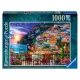 Ravensburger Puzzle 1000 db - Vacsora Positanóban