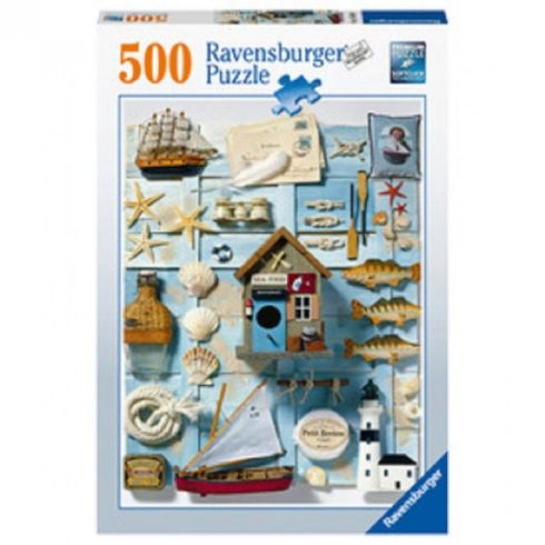 Puzzle 500 db - Tengerparti emlékek