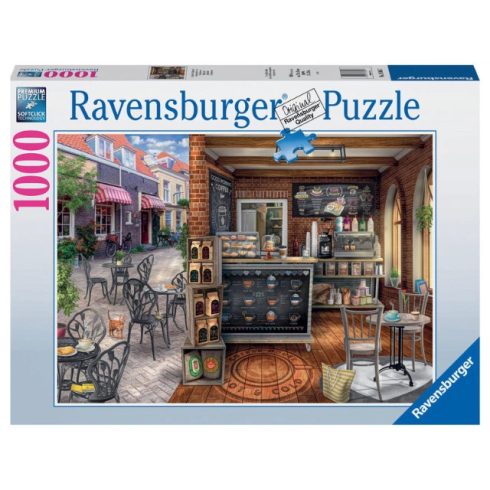 Ravensburger: Puzzle 1000 db - Quaint café