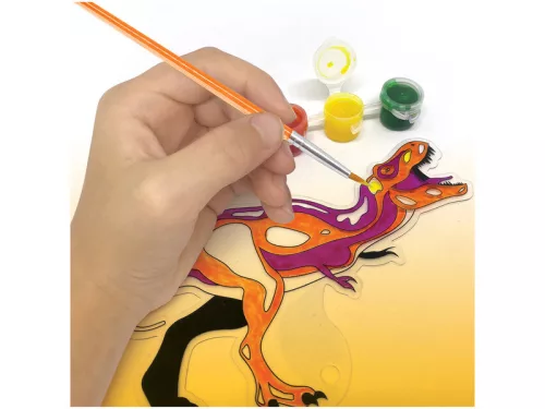 Dínós suncatcher képkifestõ