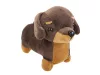 Tacskó kutya plüssfigura - 19 cm, többféle
