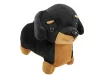 Tacskó kutya plüssfigura - 19 cm, többféle