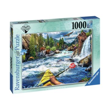 Puzzle 1000 db - White water kajakozás