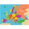 Európa térkép magyarul 48 darabos puzzle