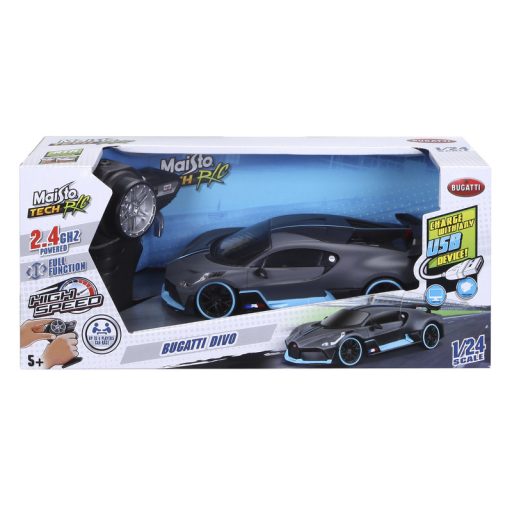 Maisto Tech távirányítós autó - 1 /24 Bugatti Divo