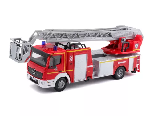 Bburago 1 /50 - Mercedes tűzoltó daruskocsi