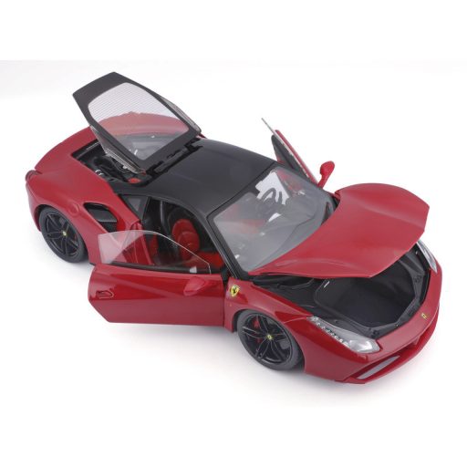 Bburago 1/18 versenyautó - Ferrari Signature, Ferrari 488 GTB