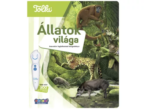 Tolki- Állatok világa szett (könyv +toll)