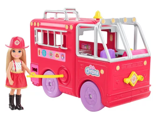 Barbie Chelsea tûzoltóautó