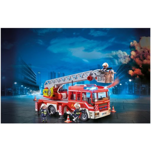Playmobil létrás tûzoltóautó 9463
