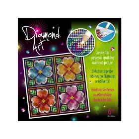 Gyémántszemes kirakó szett - Virág