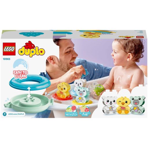 Lego Duplo - My First - Vidám fürdetéshez: úszó állatos vonat - 10965
