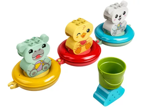Lego Duplo - My First - Vidám fürdetéshez: úszó állatos vonat - 10965