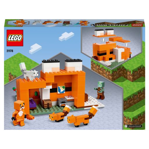 Lego Minecraft - A rókaházikó - 21178