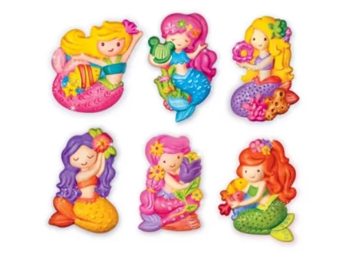 4M csillogó sellő gipszkiöntő készlet