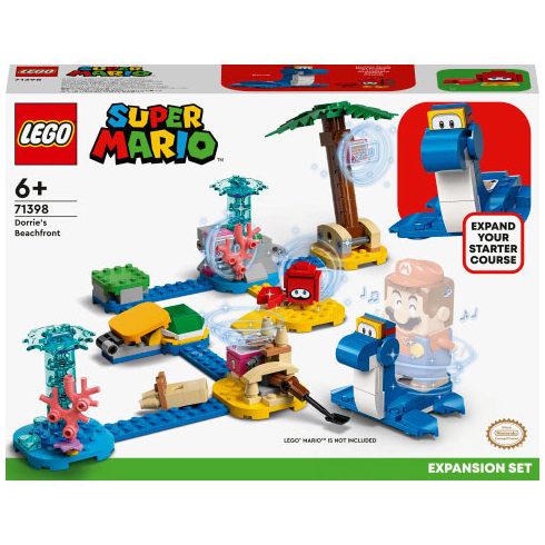 Lego Super Mario -  Dorrie tengerpartja kiegészítő szett - 71398