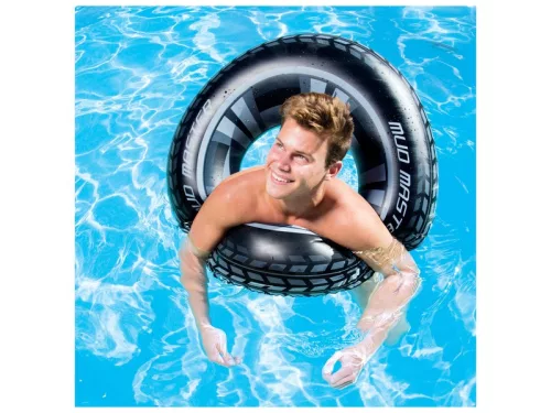 Bestway 36016 - Autókerék mintás úszógumi - 91 cm