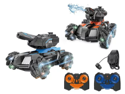 Távirányítós spriccelős sziklamászó jármű