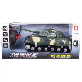 Távirányítós tank - 4 csatornás