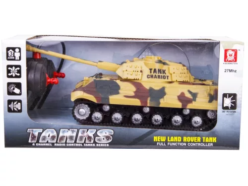 Távirányítós tank - 4 csatornás