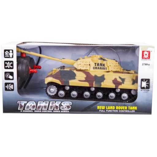 Távirányítós tank - 4 csatornás