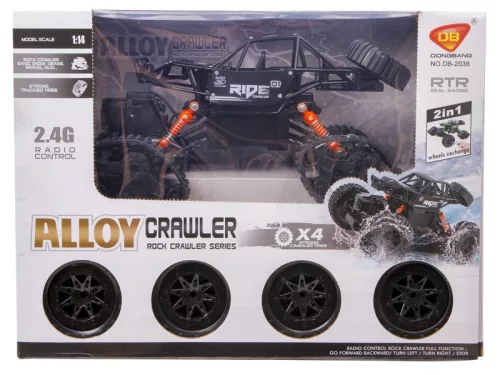 Alloy Crawler távirányítós autó - 1:14