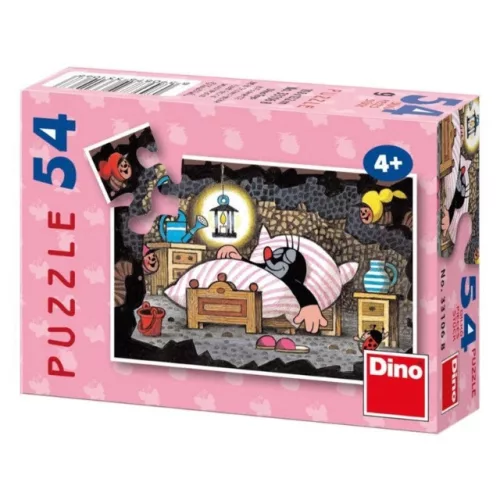 Dino Kisvakond mini 54 darabos puzzle - többféle