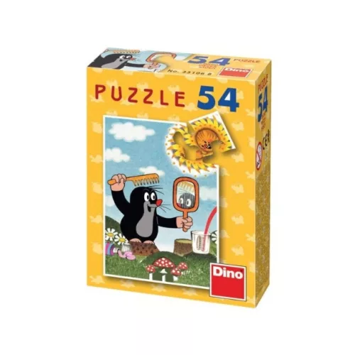 Dino Kisvakond mini 54 darabos puzzle - többféle