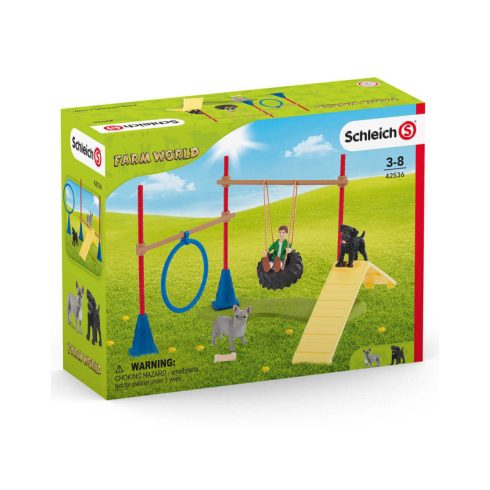 Schleich ügyességi pálya kutyáknak - 42536