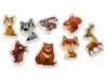 Erdei állatok 16 darabos puzzle