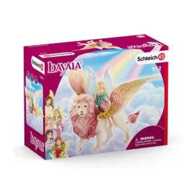 Schleich Tündér szárnyas oroszlánon