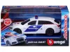 Bburago - Audi A6 szirénázó magyar rendőrautó 1:43