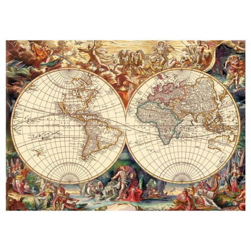 Történelmi világtérkép 1000 darabos puzzle