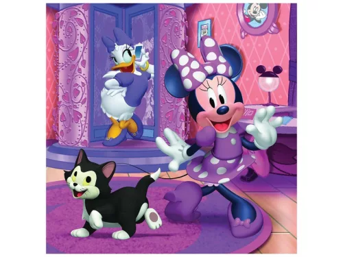 Egy nap Minnie egérrel 3 x 55 darabos puzzle