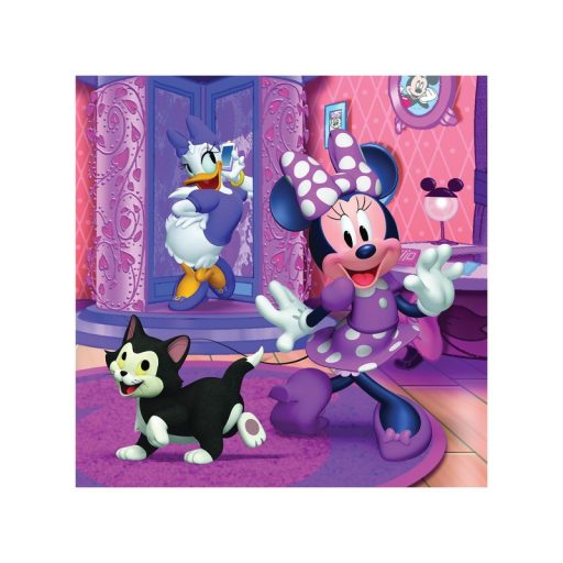 Egy nap Minnie egérrel 3 x 55 darabos puzzle