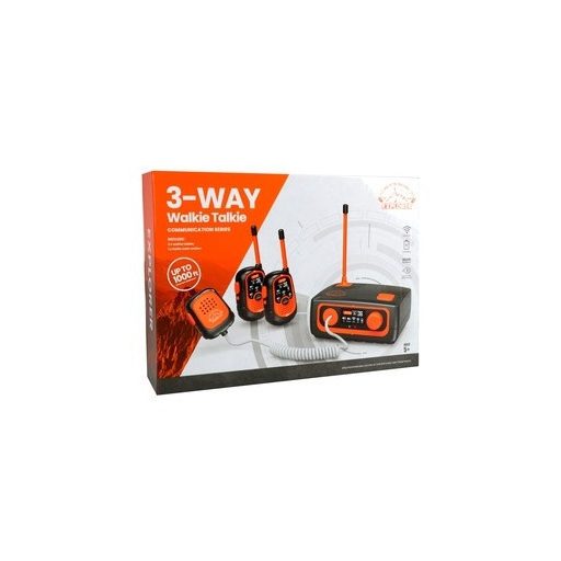Walkie-talkie 3 egységgel
