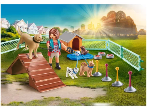 Playmobil Ajándékszett ""Kutyakiképzés"" 70676