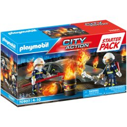 Playmobil Starter Pack Tûzoltók gyakorlaton 70907