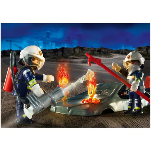 Playmobil Starter Pack Tûzoltók gyakorlaton 70907