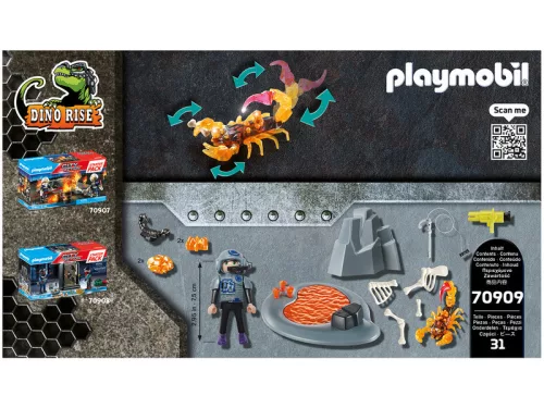 Playmobil Starter Pack Dino Rise Tûz-skorpió 70909