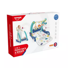 2IN1 zongorás babaszőnyeg és babasétáltató
